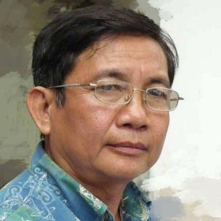 Một tác phẩm tranh sơn dầu nổi tiếng của họa sĩ Phạm Thị Hồng Xuyến về chợ nổi miền Tây sông nước
